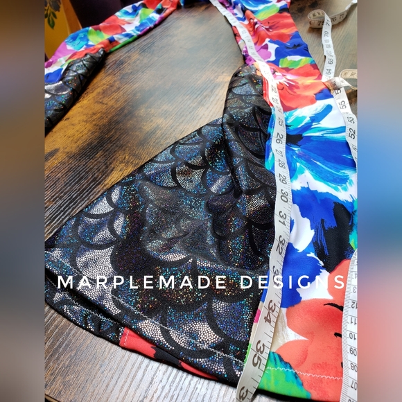 NWT* Xs /x long 24x35 flares💜MarpleMade Designs soft flares, festival, l - Picture 7 of 11